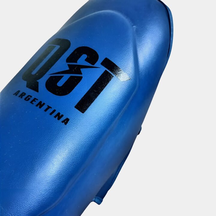 Seta Azul Tibia Protector Tibial - QST Élite (Azul) | MMA Espartano