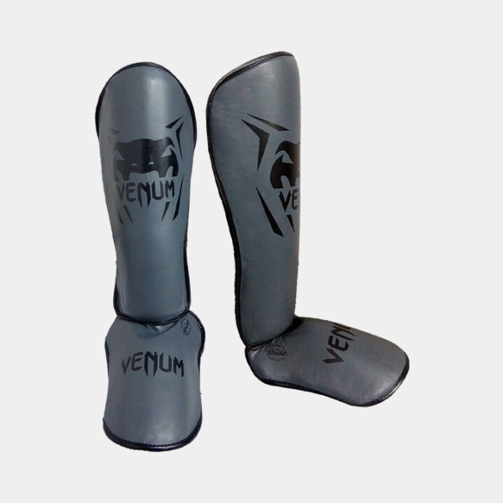Protector Tibial Con Empeine Elastizado - Proyec (Rojo) | MMA Espartano