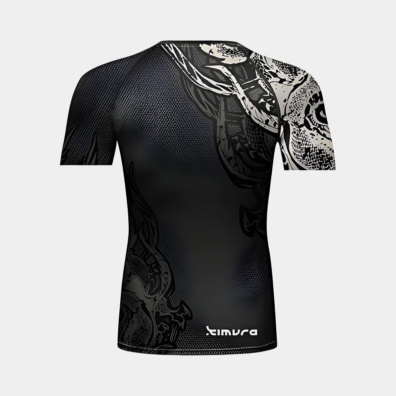 Rashguard M/C - Kimura Mizuchi (Negro) - Imagen 2