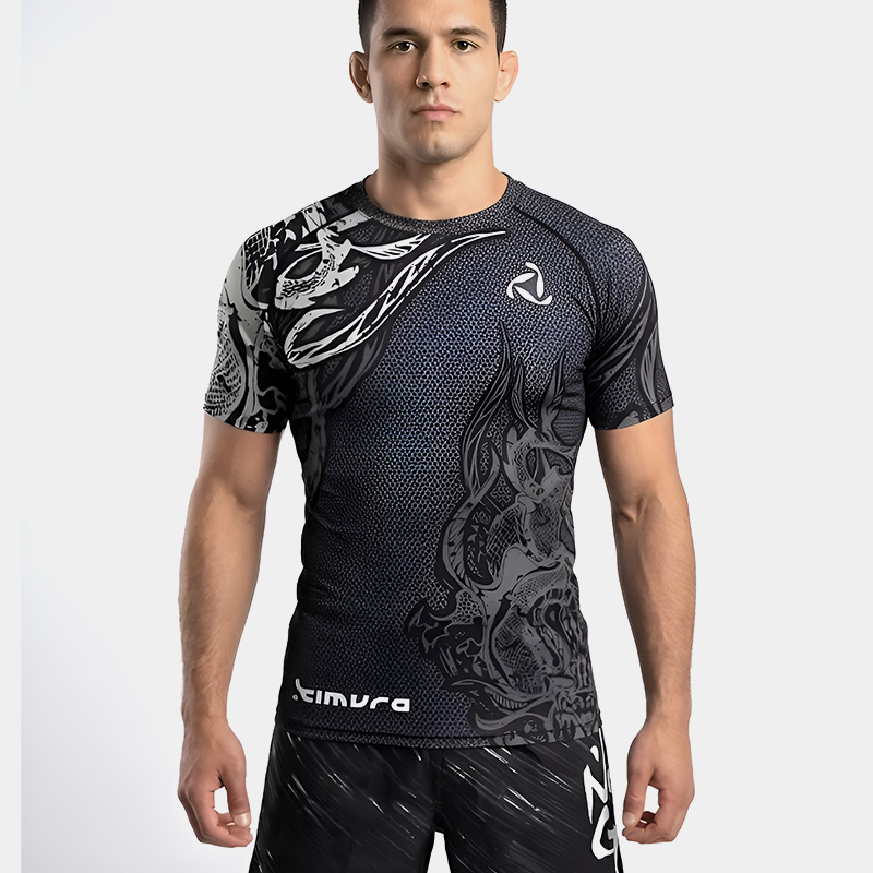 Rashguard M/C - Kimura Mizuchi (Negro) - Imagen 3