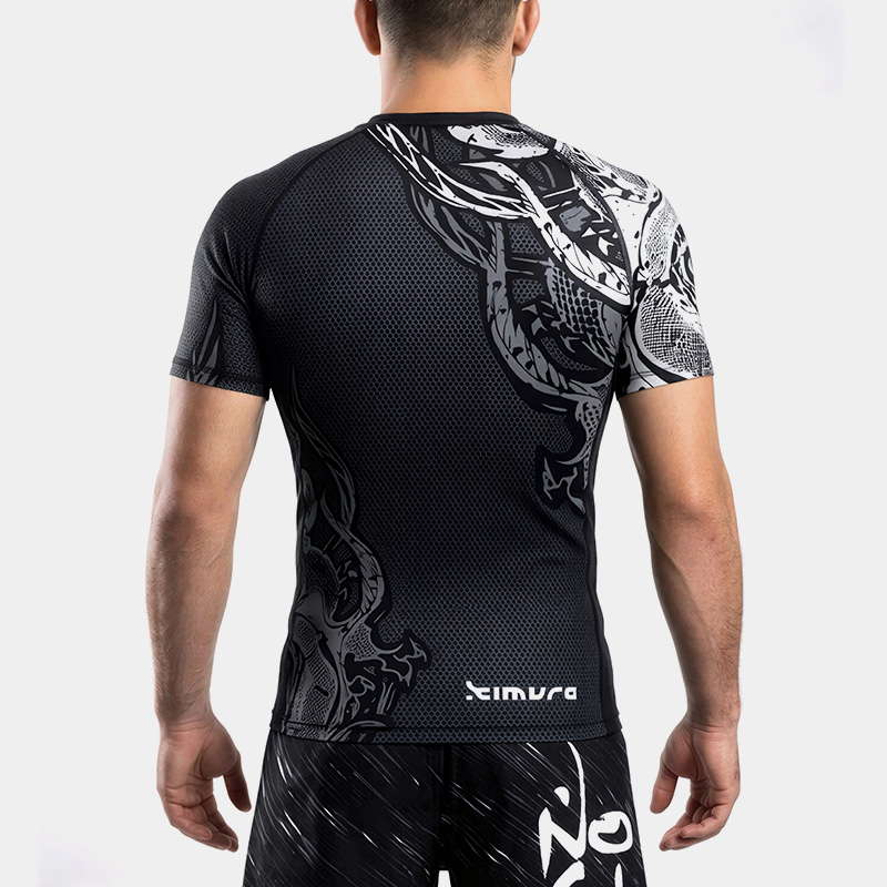 Rashguard M/C - Kimura Mizuchi (Negro) - Imagen 4