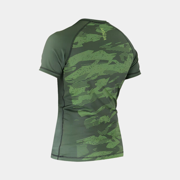 Rashguard M/C Remera Térmica - Venum Camo Warrior (Verde)