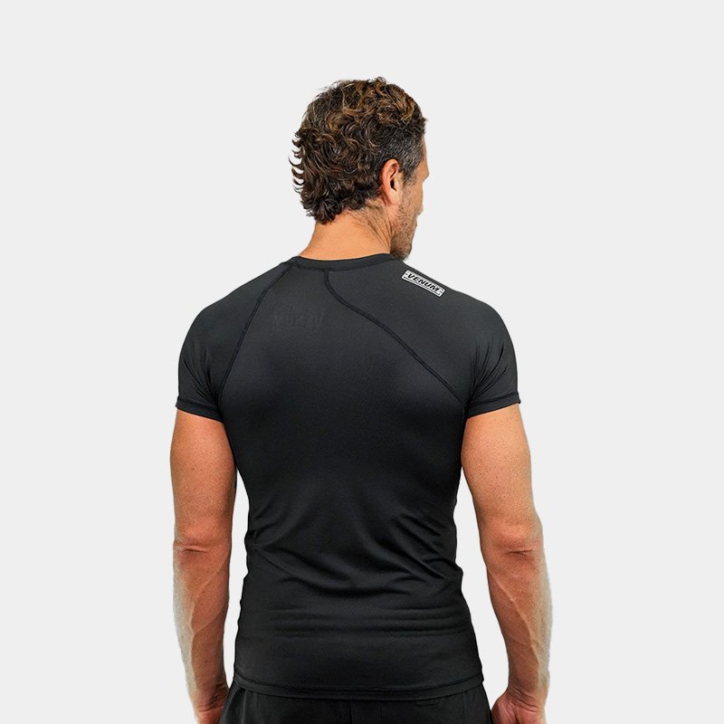 Rashguard M/C Remera Térmica - Venum Flow (Negro)