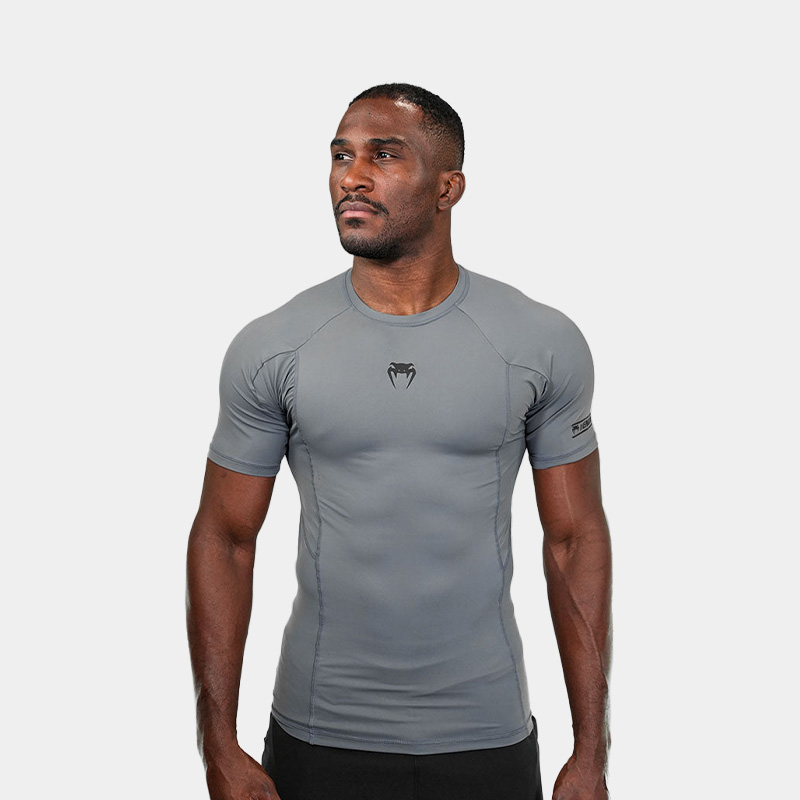 Rashguard M/C Remera Térmica - Venum Limitless (Gris)