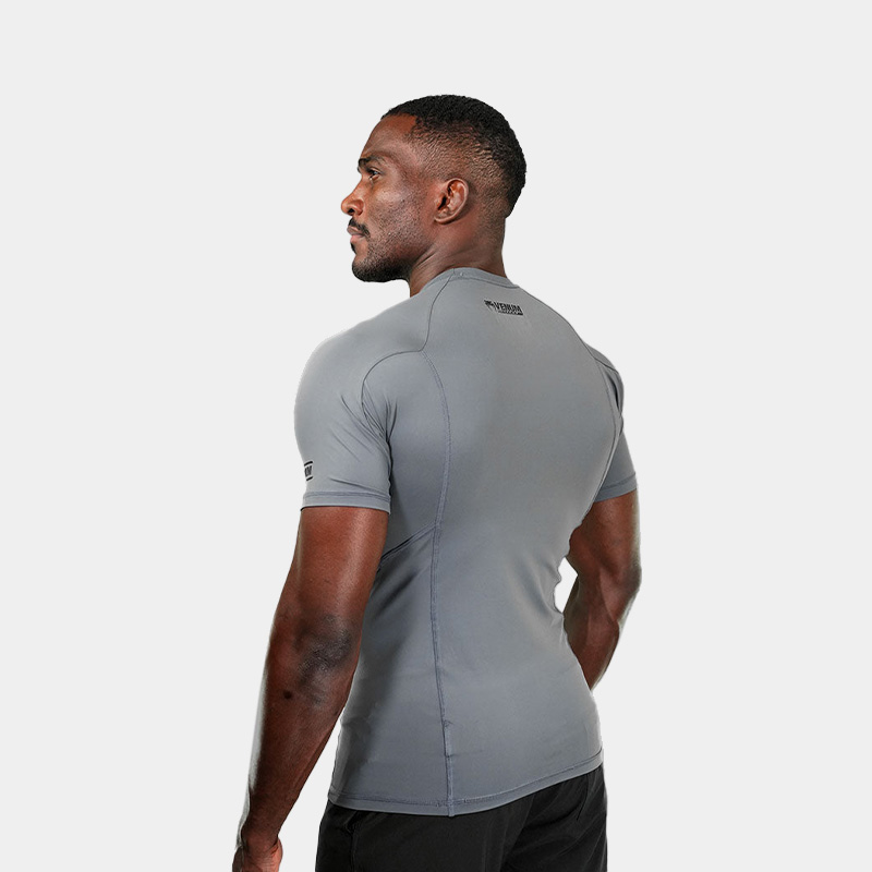 Rashguard M/C Remera Térmica - Venum Limitless (Gris) - Imagen 4