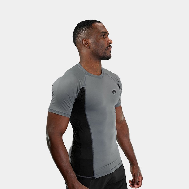Rashguard M/C Remera Térmica - Venum Unmatched (Gris/Negro)