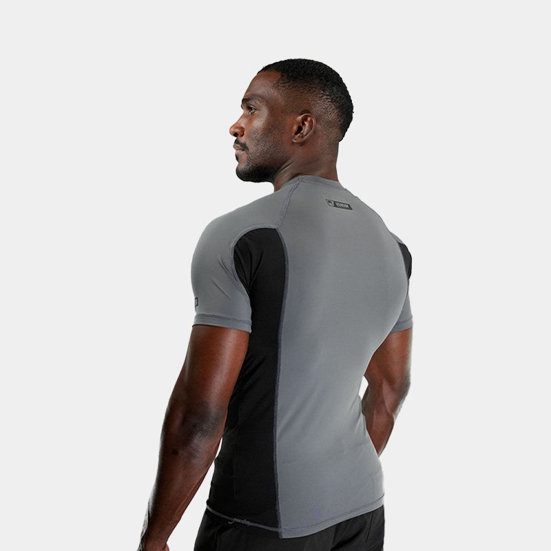 Rashguard M/C Remera Térmica - Venum Unmatched (Gris/Negro)
