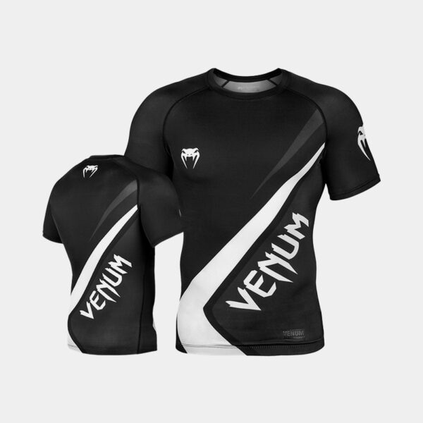 Rashguard MC Termica - Venum Contender 4.0 (Negro/Blanco)