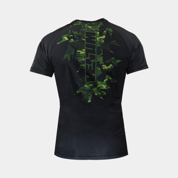 Rashguard M/C Termica - Venum Explosion Camo (Negro/Verde)