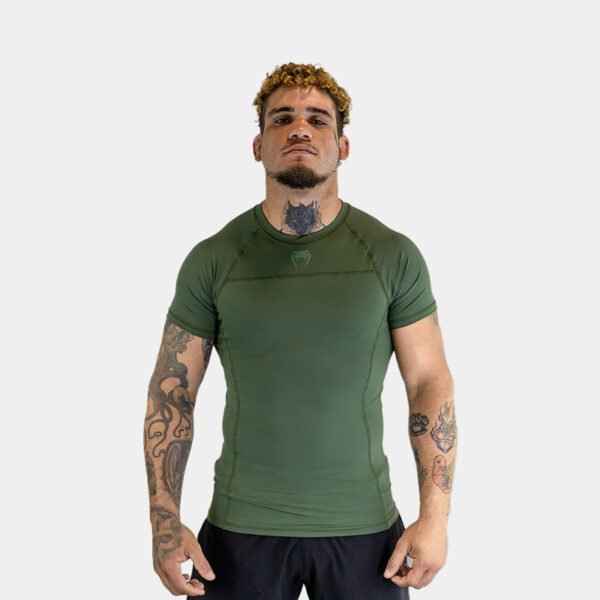 Rashguard MC - Venum Technical Basic (Verde)