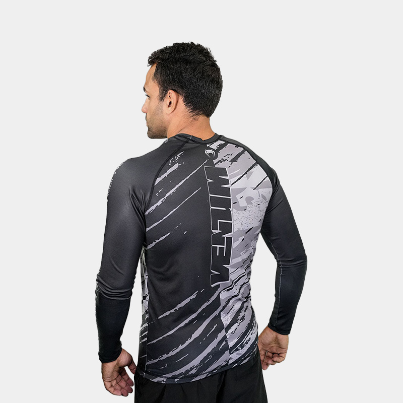 Rashguard M/L Remera Térmica - Venum Giant Classic Impact (Gris) - Imagen 3