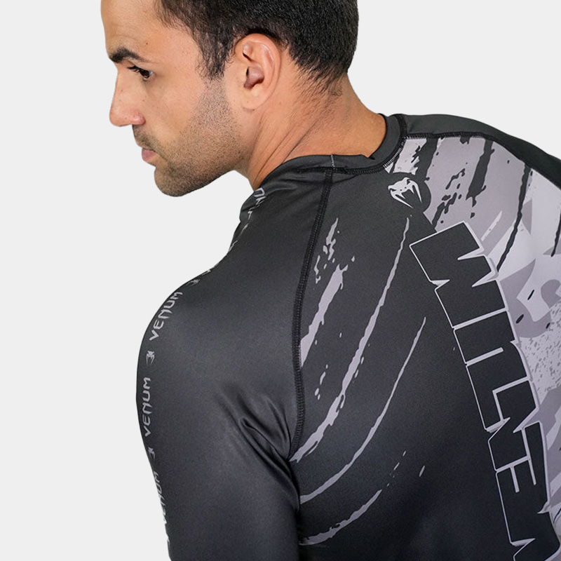 Rashguard M/L Remera Térmica - Venum Giant Classic Impact (Gris) - Imagen 5