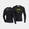 Rashguard M/L Remera Térmica Venum Lazer (Negro)
