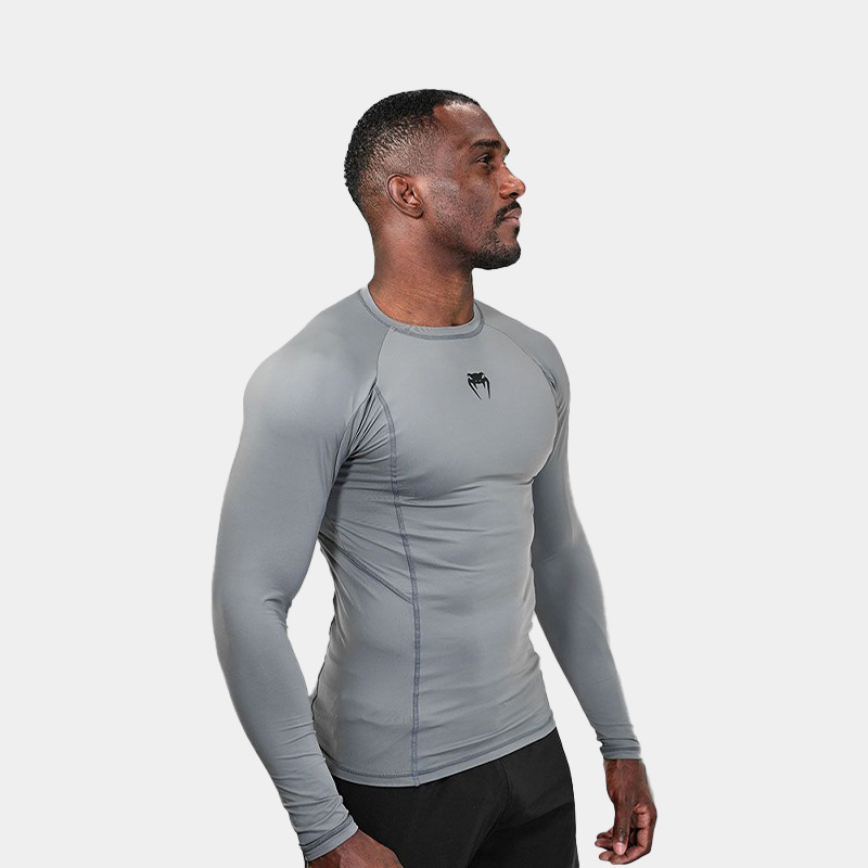 Rashguard M/L Remera Térmica - Venum Limitless (Gris) - Imagen 2