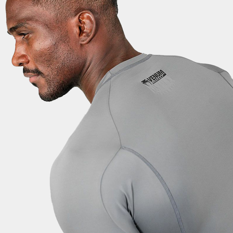 Rashguard M/L Remera Térmica - Venum Limitless (Gris) - Imagen 5