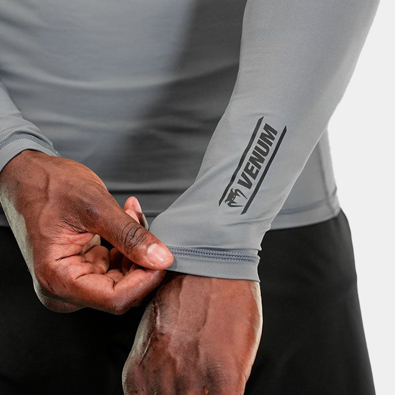 Rashguard M/L Remera Térmica - Venum Limitless (Gris) - Imagen 6