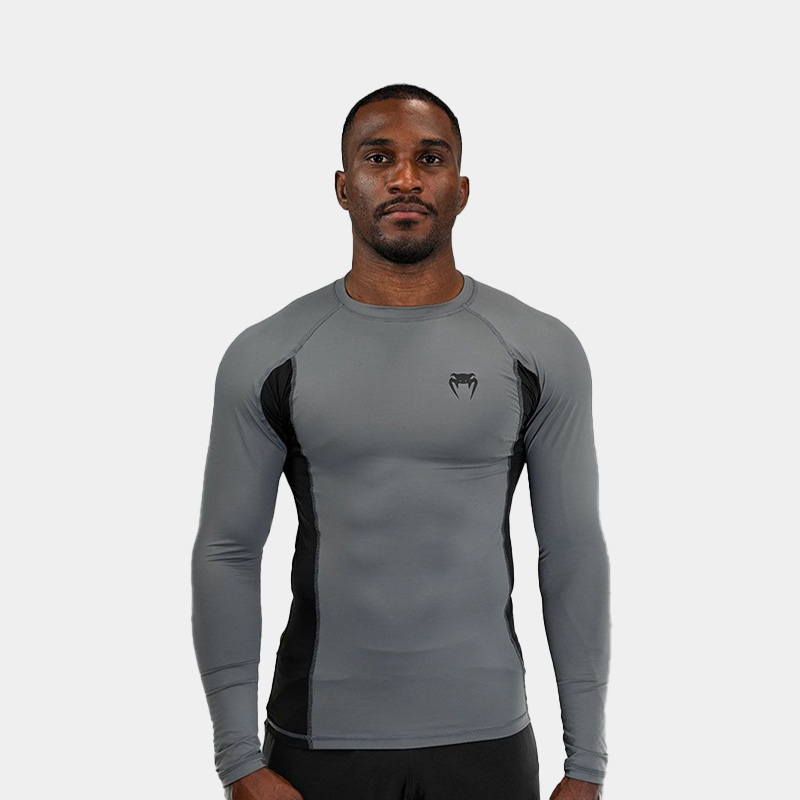 Rashguard M/L Remera Térmica - Venum Unmatched (Gris/Negro)