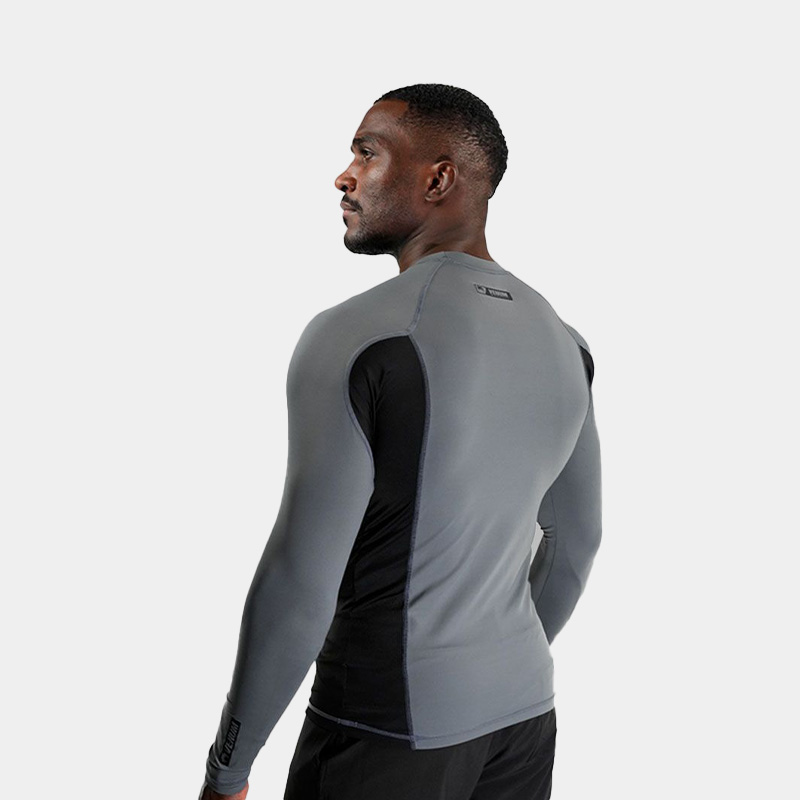Rashguard M/L Remera Térmica - Venum Unmatched (Gris/Negro) - Imagen 3