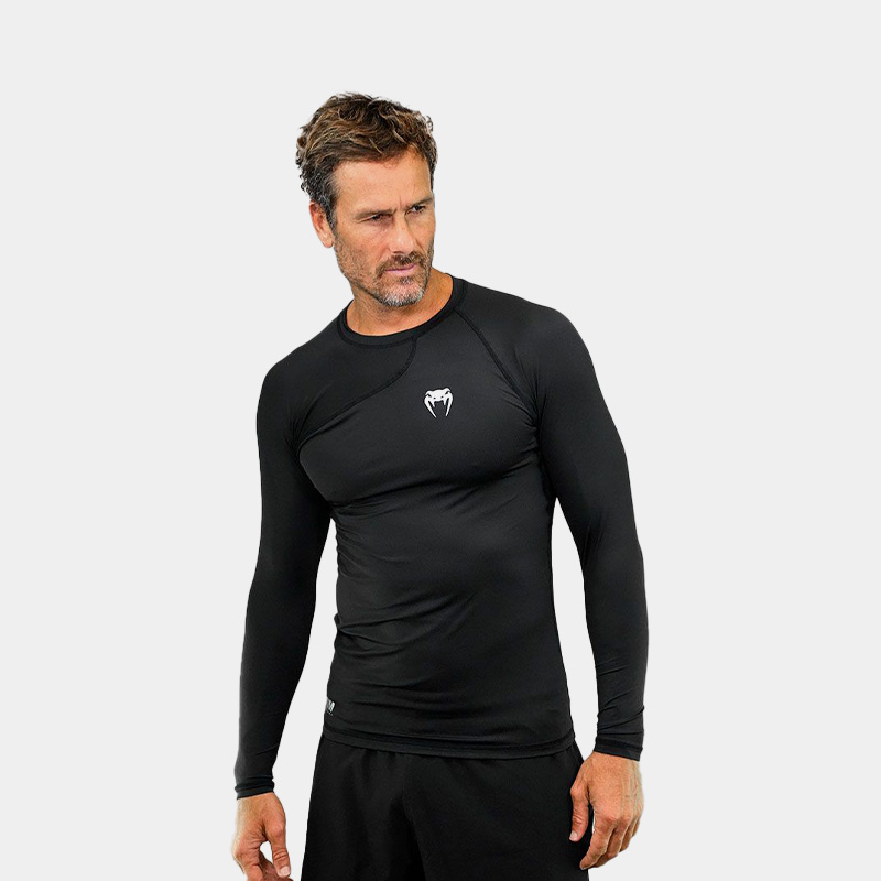 Rashguard M/L - Venum Flow (Negro) - Imagen 3