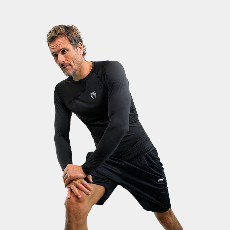 Rashguard M/L - Venum Flow (Negro) - Imagen 4