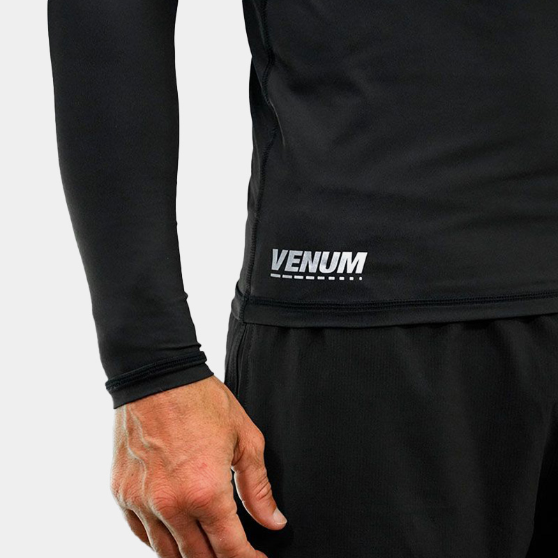 Rashguard M/L - Venum Flow (Negro) - Imagen 7