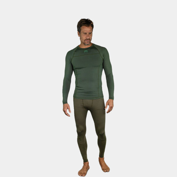 Rashguard ML - Venum Technical Basic (Verde)