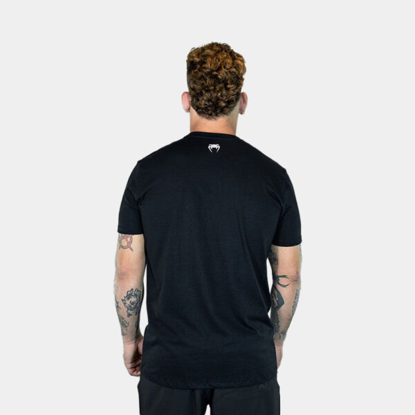 Remera M/C Deportiva Algodón - Venum Skull Savage Series (Negro)