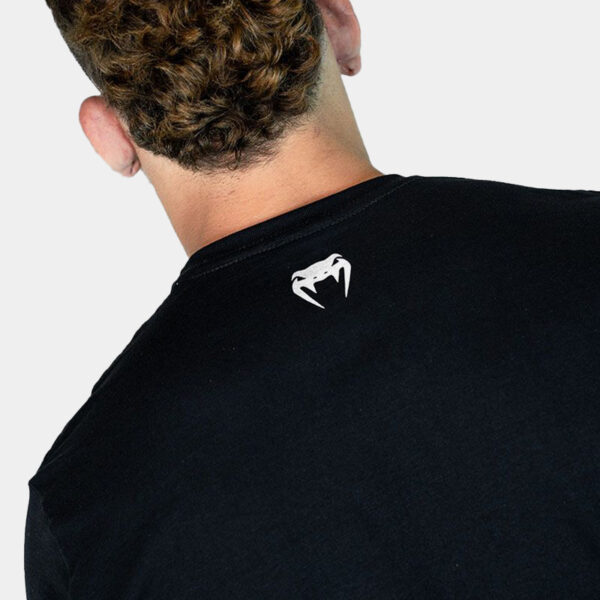 Remera M/C Deportiva Algodón - Venum Skull Savage Series (Negro)