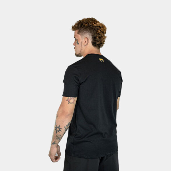 Remera M/C Deportiva Algodón - Venum Vikingo Nordik Chaos (Negro)