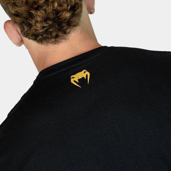 Remera M/C Deportiva Algodón - Venum Vikingo Nordik Chaos (Negro)
