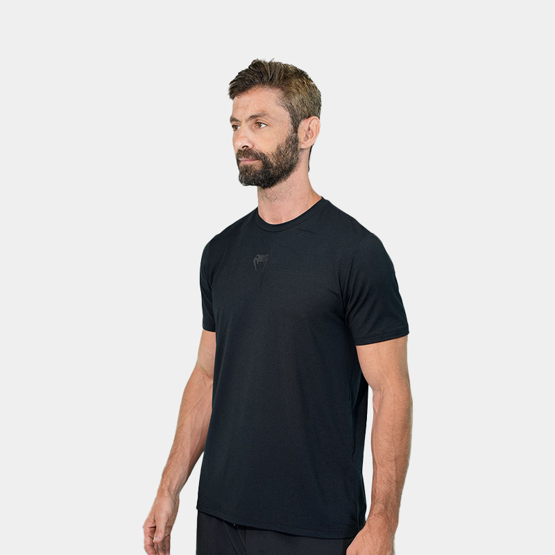 Remera MC Algodón - Venum Perfect Slimfit Classic (Negro)