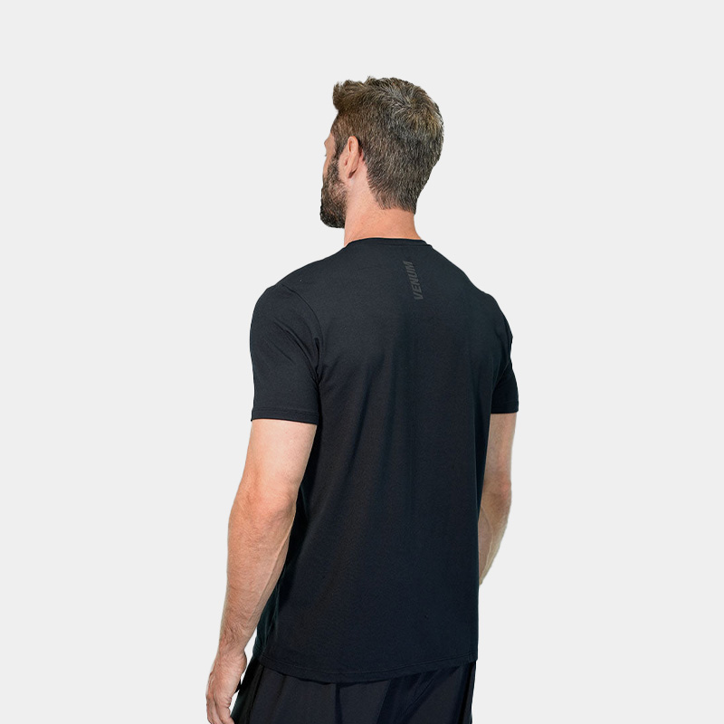 Remera MC Algodón - Venum Perfect Slimfit Classic (Negro)
