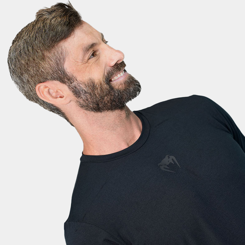 Remera MC Algodón - Venum Perfect Slimfit Classic (Negro)