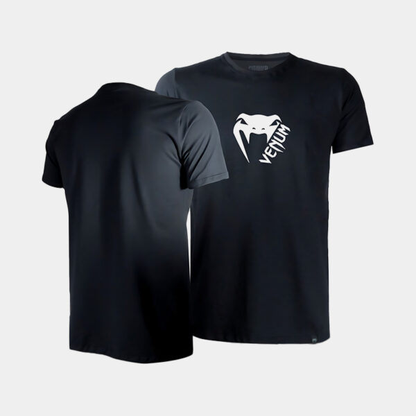 Remera M/C De Algodón - Venum Basic Light (Negro)