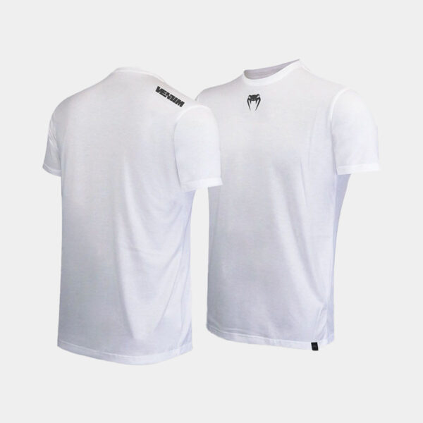 Remera M/C De Algodón - Venum Perfect Slimfit Classic (Blanco)