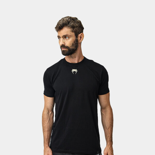 Remera M/C De Algodón - Venum Perfect Slimfit (Negro)