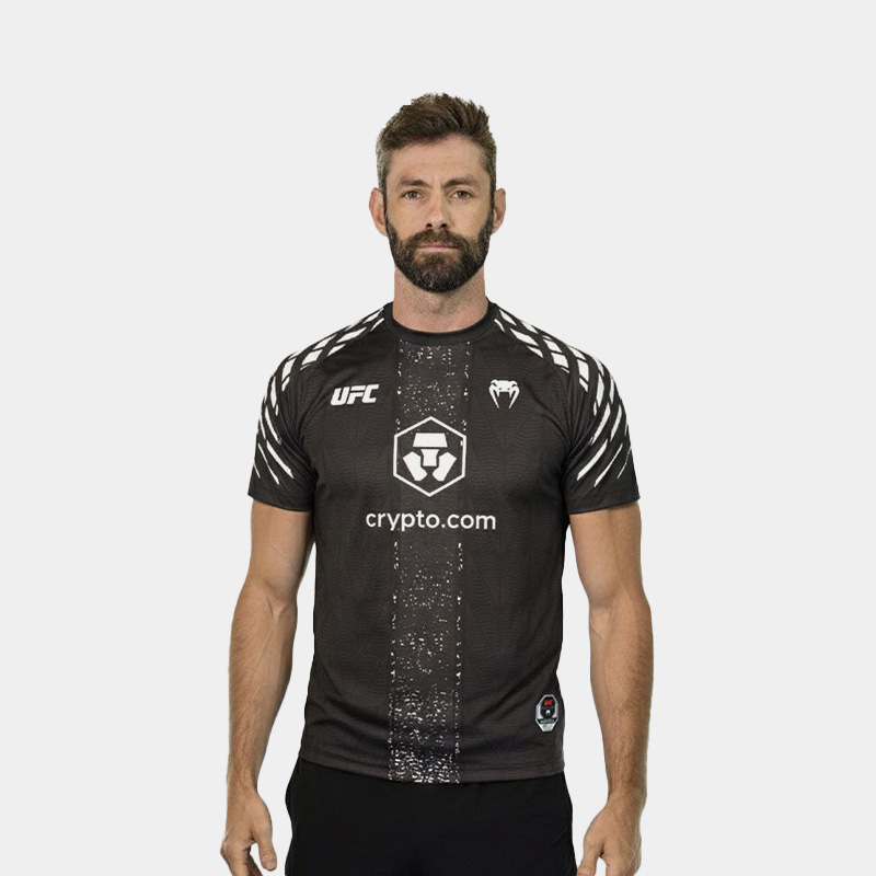 Remera M/C UFC Zenith - Venum Authentic Fight Night Champion (Negro/Blanco) - Imagen 2