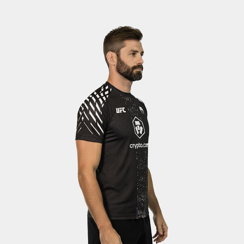 Remera M/C UFC Zenith - Venum Authentic Fight Night Champion (Negro/Blanco) - Imagen 3