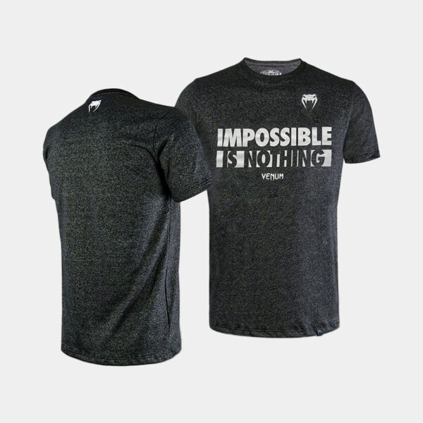 Remera MC - Venum Impossible Is Nothing (Gris)