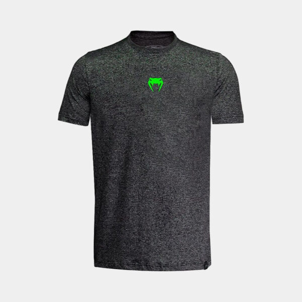 Remera MC - Venum Light Training Neo (Gris/Verde)