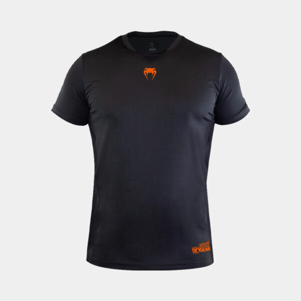 Remera M/C - Venum Performance Drygear Origins (Negro/Naranja)