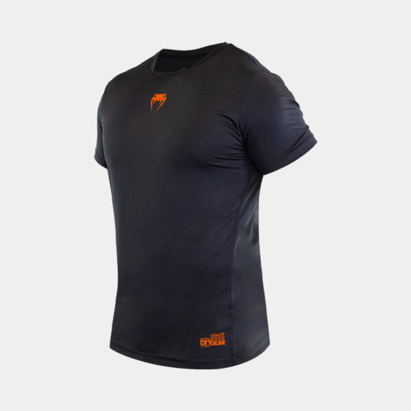 Remera M/C - Venum Performance Drygear Origins (Negro/Naranja)