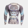Remera M/L Lycra De Entrenamiento - Kimura Gorila (Negro)