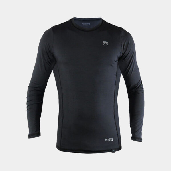 Remera M/L Tech T-Sh - Venum Drygear Basic (Negro)