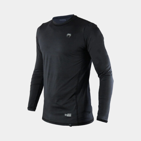 Remera M/L Tech T-Sh - Venum Drygear Basic (Negro)