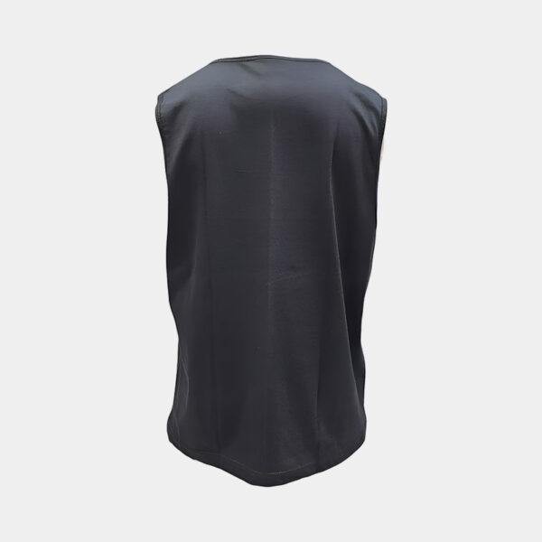 Remera Musculosa Oversize De Entrenamiento - Genesis Athletic (Negro)