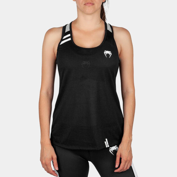 Remera Musculosa Women - Venum Power 2.0 (Negro/Blanco)