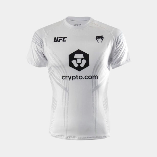 Remera UFC MC - Venum Fight Night Walkout Jersey (Blanco)