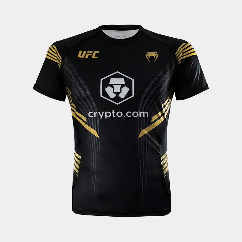 Camiseta oficial de UFC, Negro, S