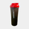 Shaker Con Pastillero 600ml - Mervick (Negro/Rojo)